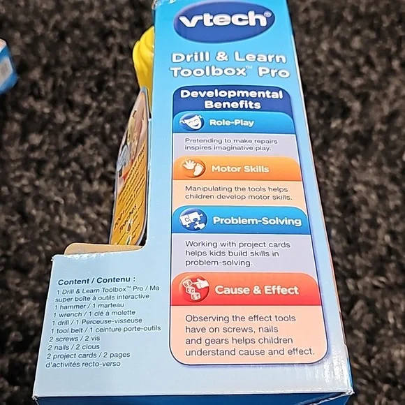 NWT Vtech Drill & Learn Toolbox - Picture 8 of 13